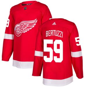 Kinder Detroit Red Wings Eishockey Trikot Tyler Bertuzzi #59 Authentic Rot Heim